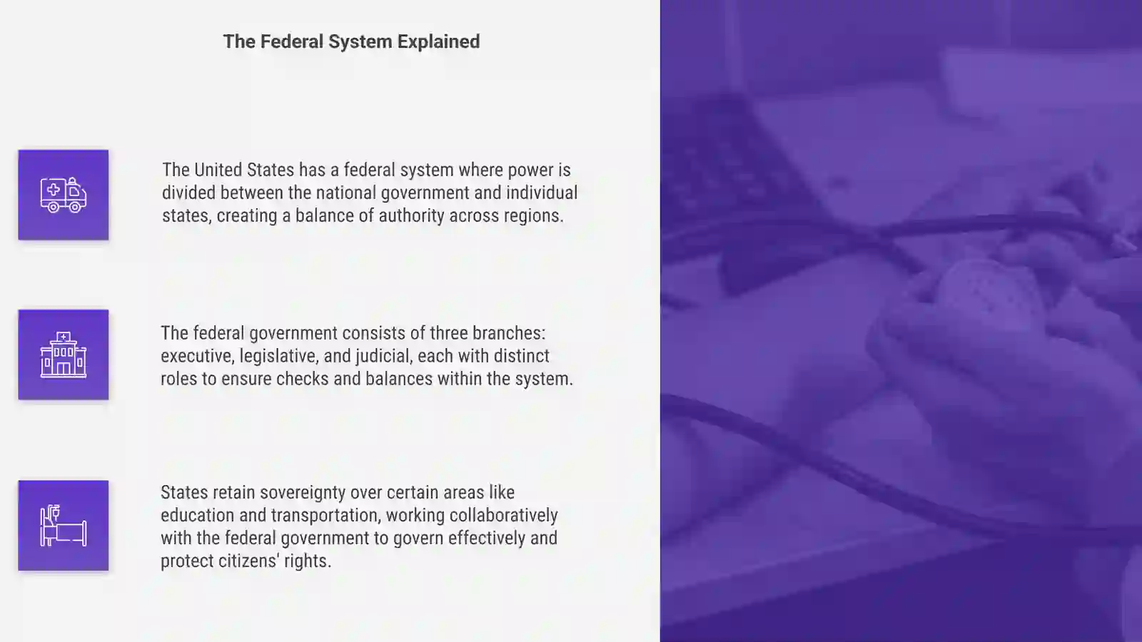 The Governmental Structure of the USA 4