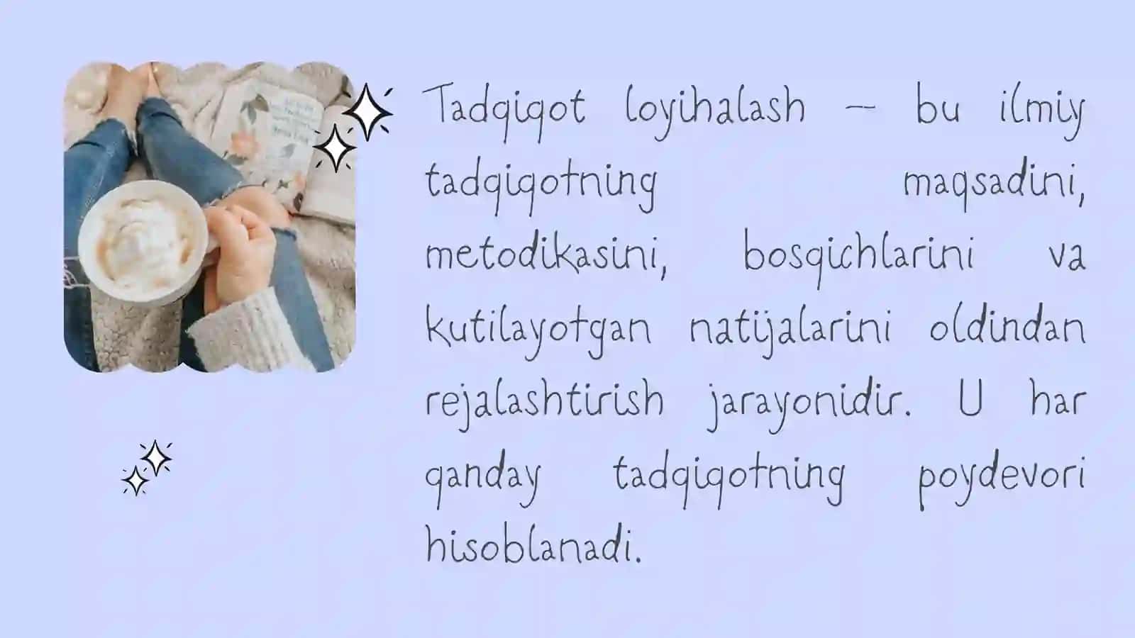 TADQIQOT LOYIHALASHDA MUROSA TOPISH MUAMMOSI 4