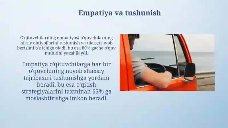 Oʻqituvchi shaxsiga qoʻyiladigan kasbiy talablar 4