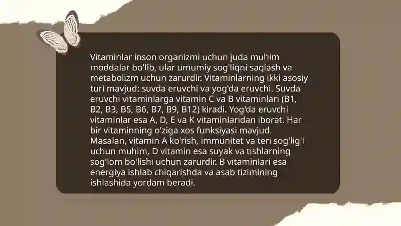 Vitaminlar 4