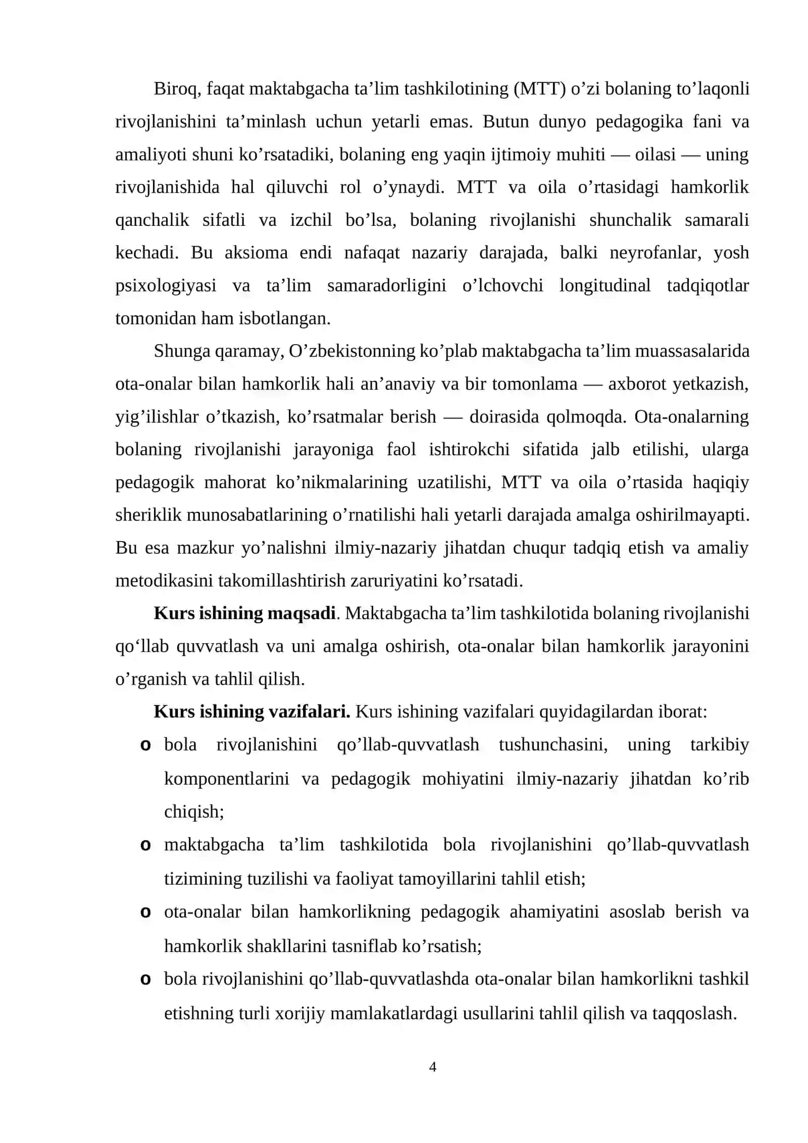 Bola Rivojlanishini Qo’llab-Quvvatlashning Nazariy Asoslari 4