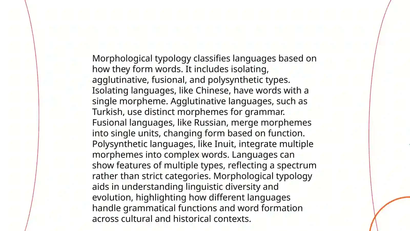 Comparative Typology and Linguistic Universals 4