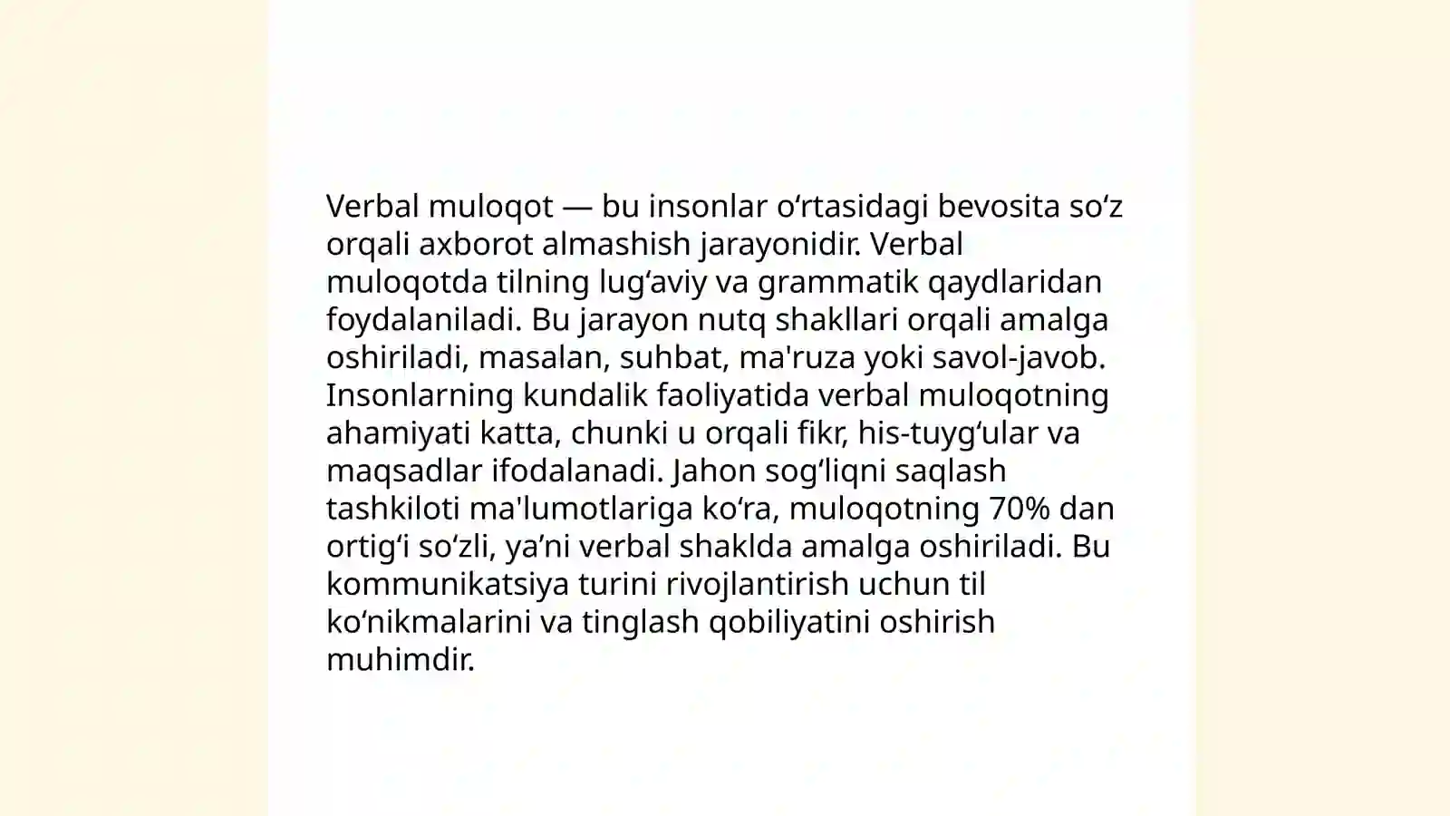 Muloqot turlari 4