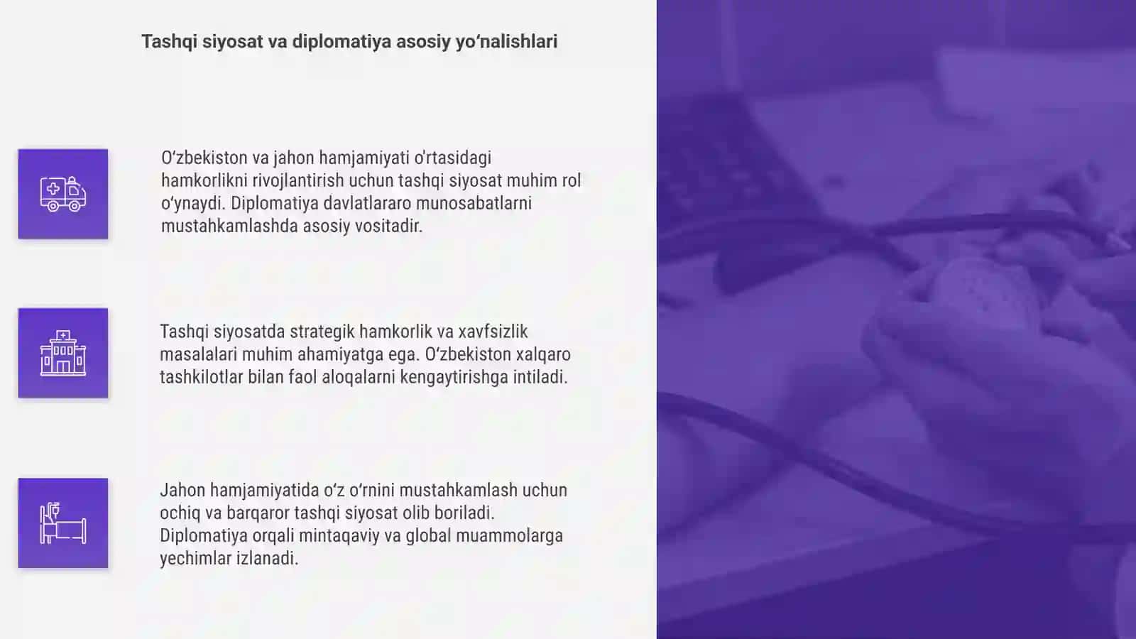 Oʻzbekiston va jahon hamjamiyati 4