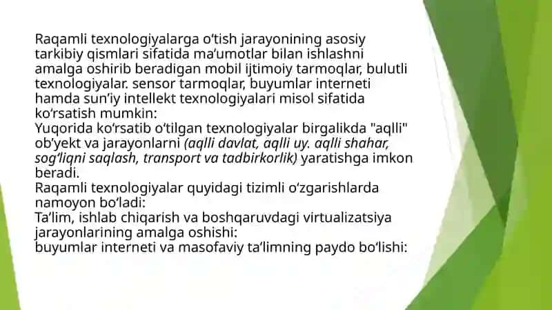 Jahonda raqamli platformalarni rivojlantirish tendetsiyalari va turlari 4