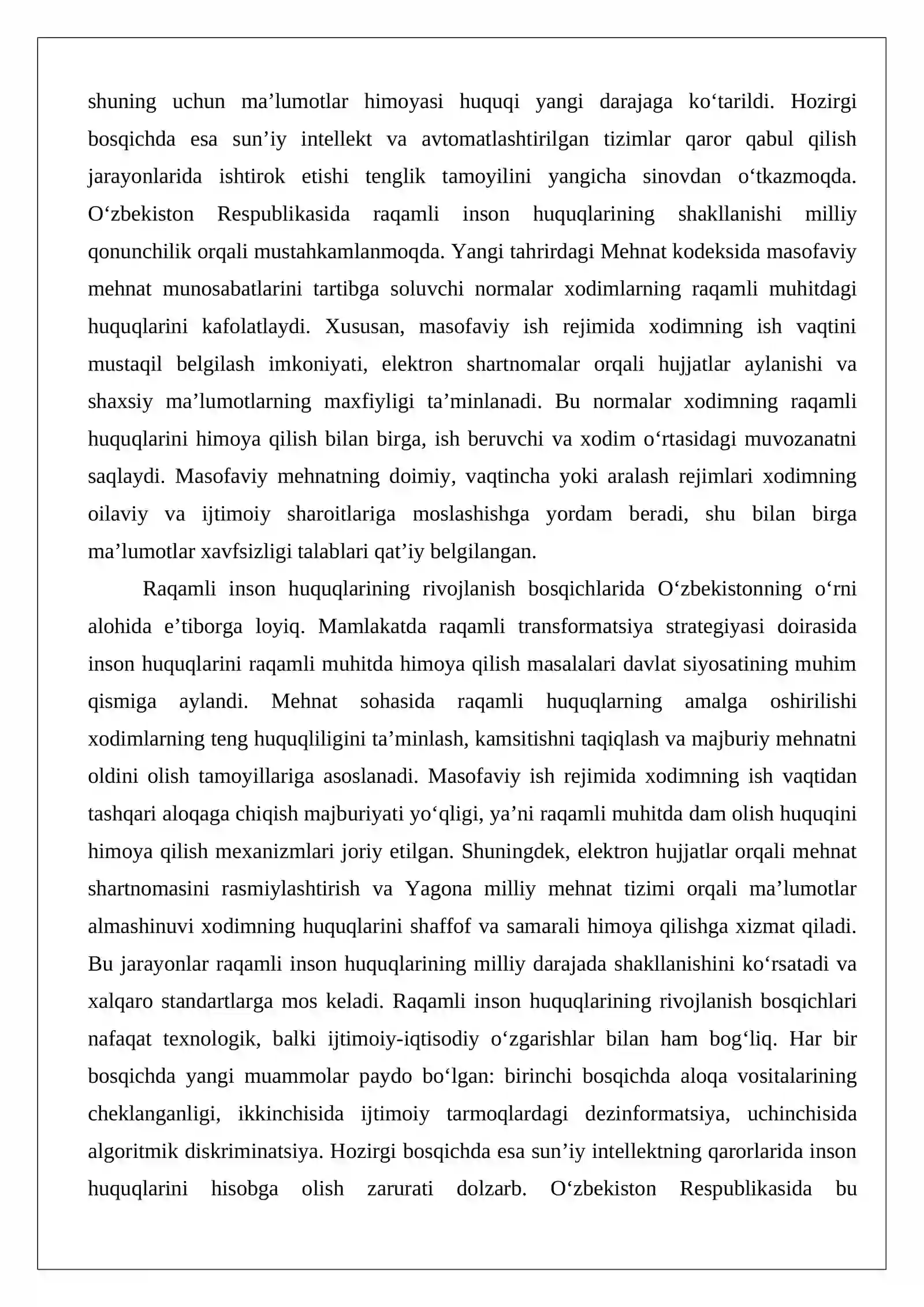 Asosiy raqamli inson huquqlari 4