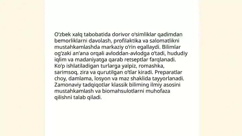 Oʻzbekistonning dorivor oʻsimliklari 4
