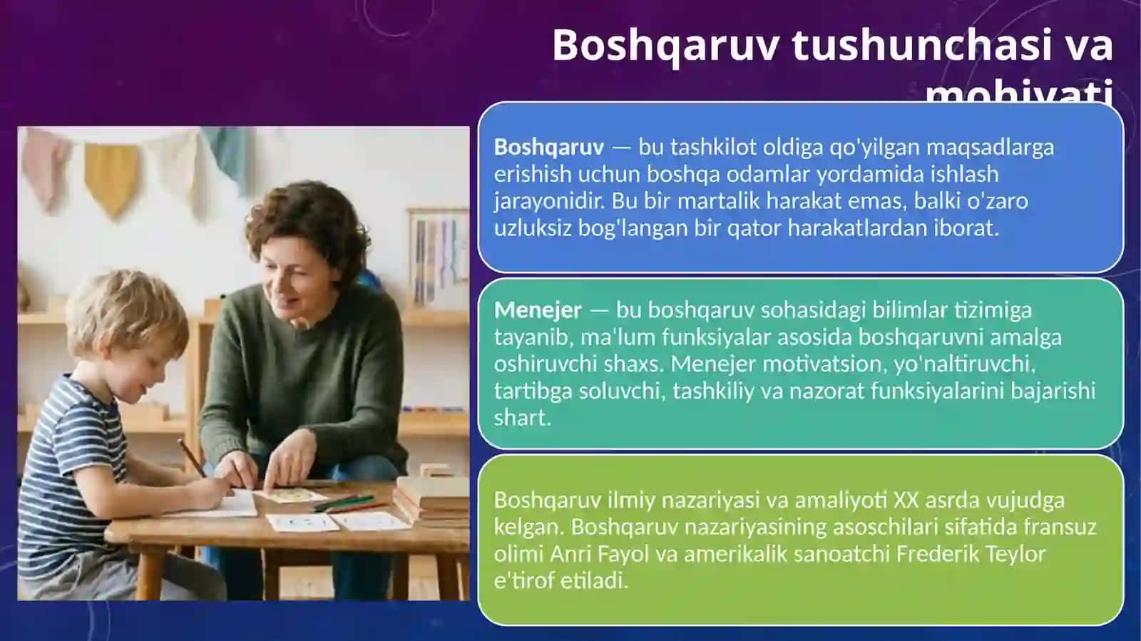 Maktabgacha ta'lim tashkilotini boshqarish 4