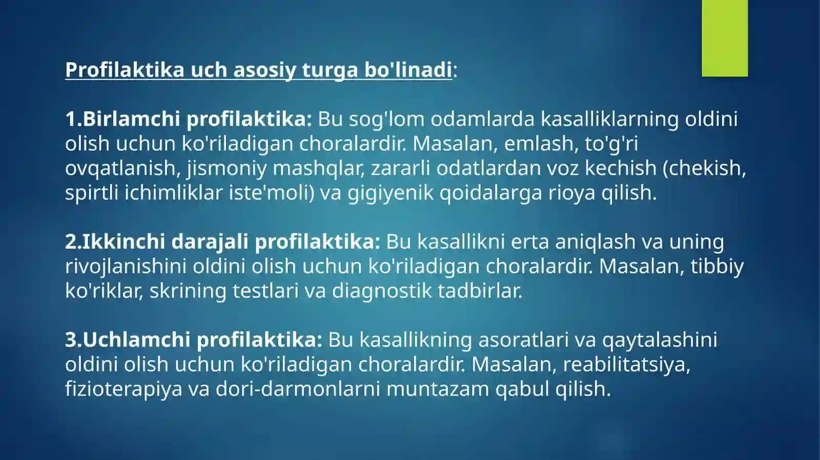 KARIYES PROFILAKTIKASI 4