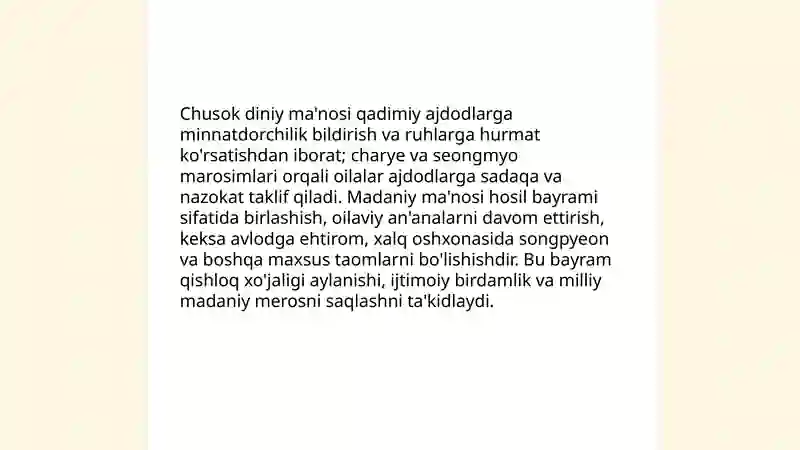 Chusok bayrami 4