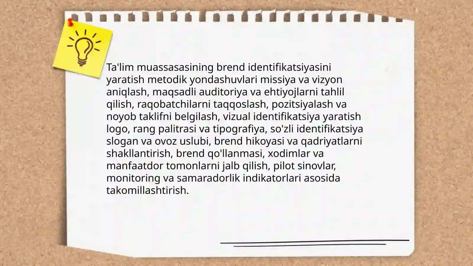 Ta'limda brending va marketing faoliyatining metodik yondashuvlari 4