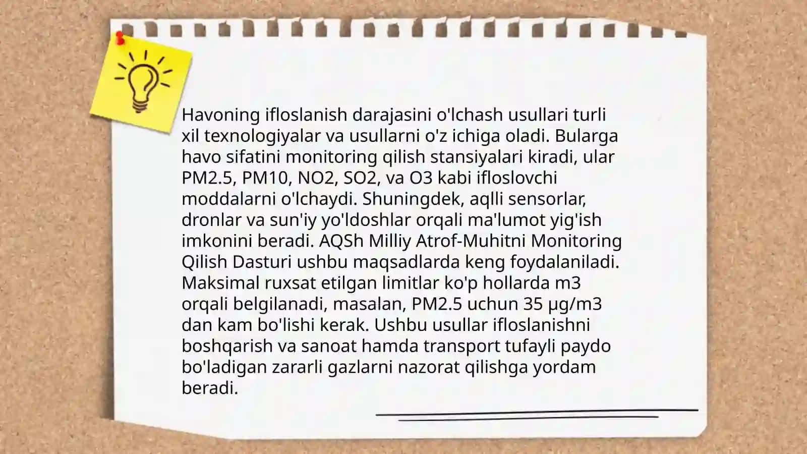 O'zbekistonda havoning ifloslanish darajasi va uning ekologikoqibatlari 4