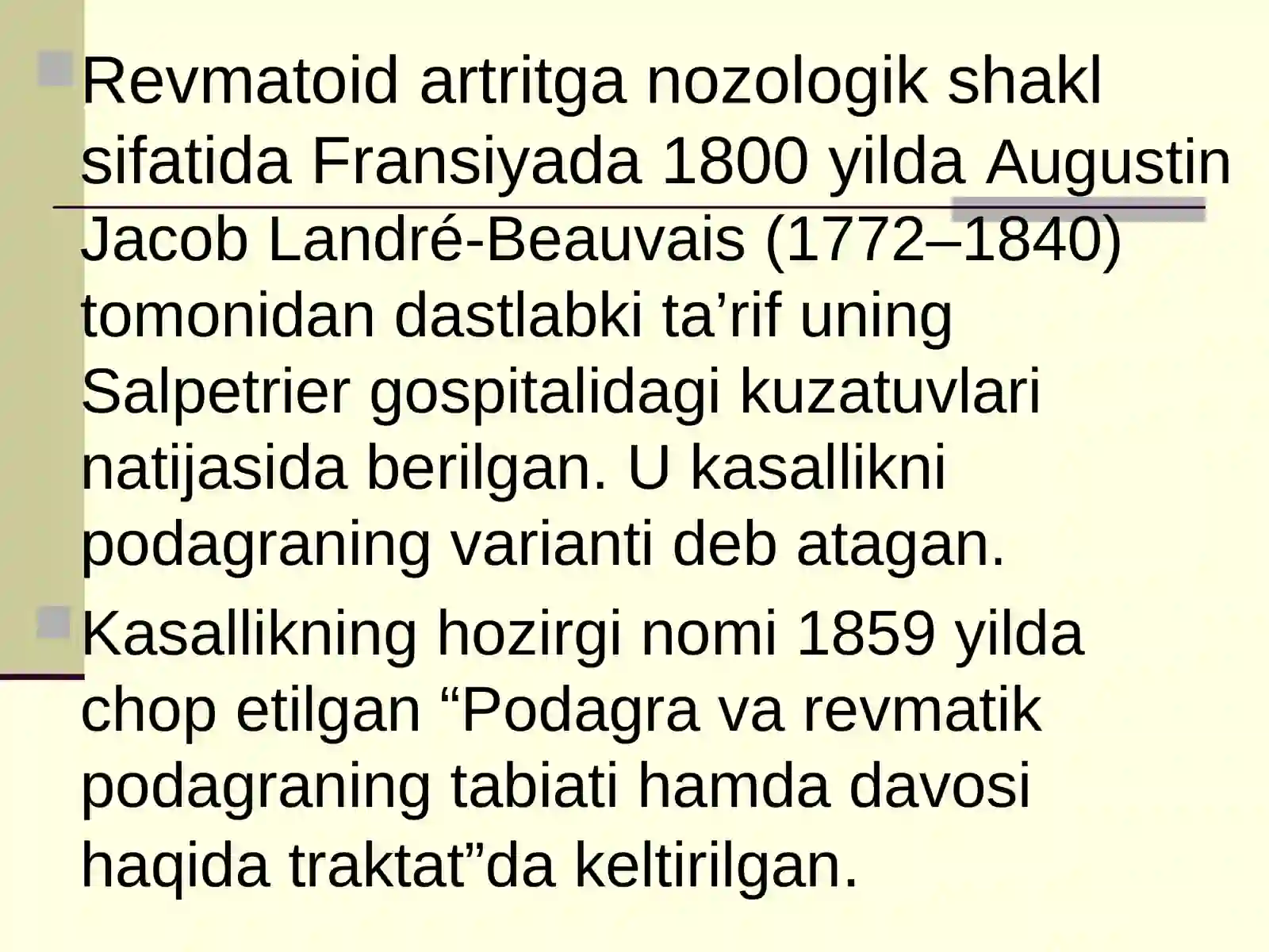 Revmatoid artrit (Rheumatoid Arthritis) 4