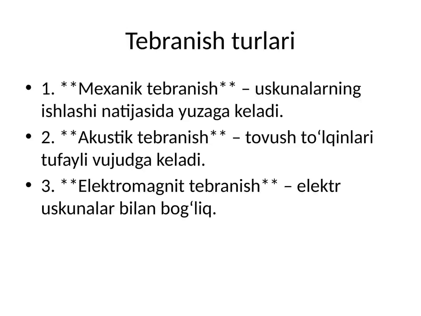 Korxonalarda Tebranishli Vaziyatlarni Tekshirish va Baholash 4