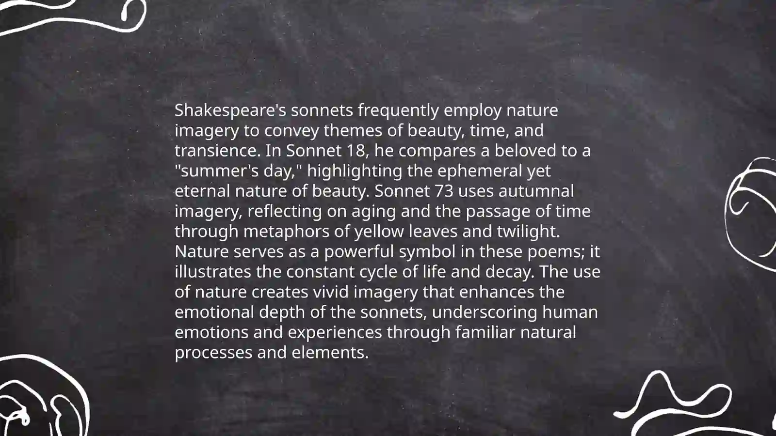 Shakespeare's sonnets 4