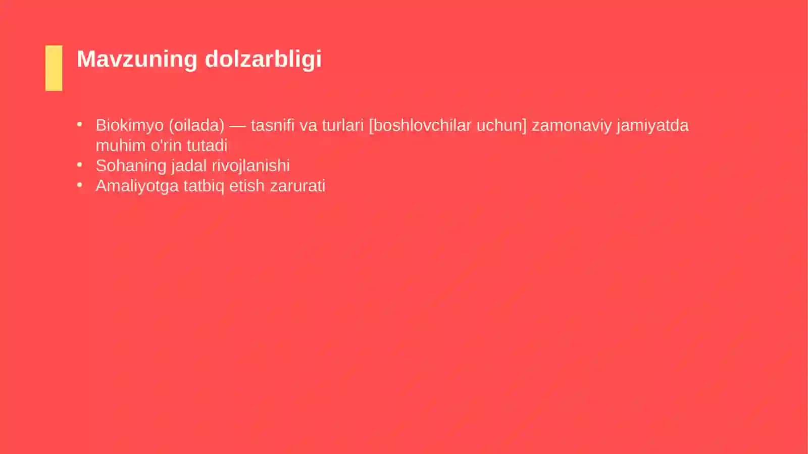 Biokimyo (oilada) — tasnifi va turlari [boshlovchilar uchun] 4