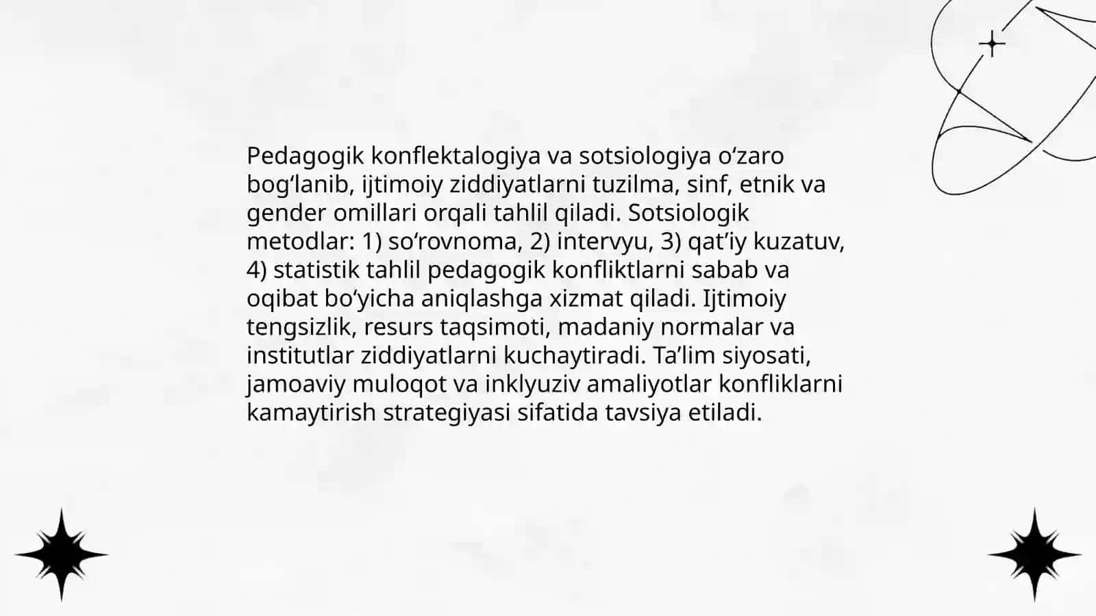 Pedagogik konflektalogiyaning fanlar bn aloqadorlikda rivojlanishi 4