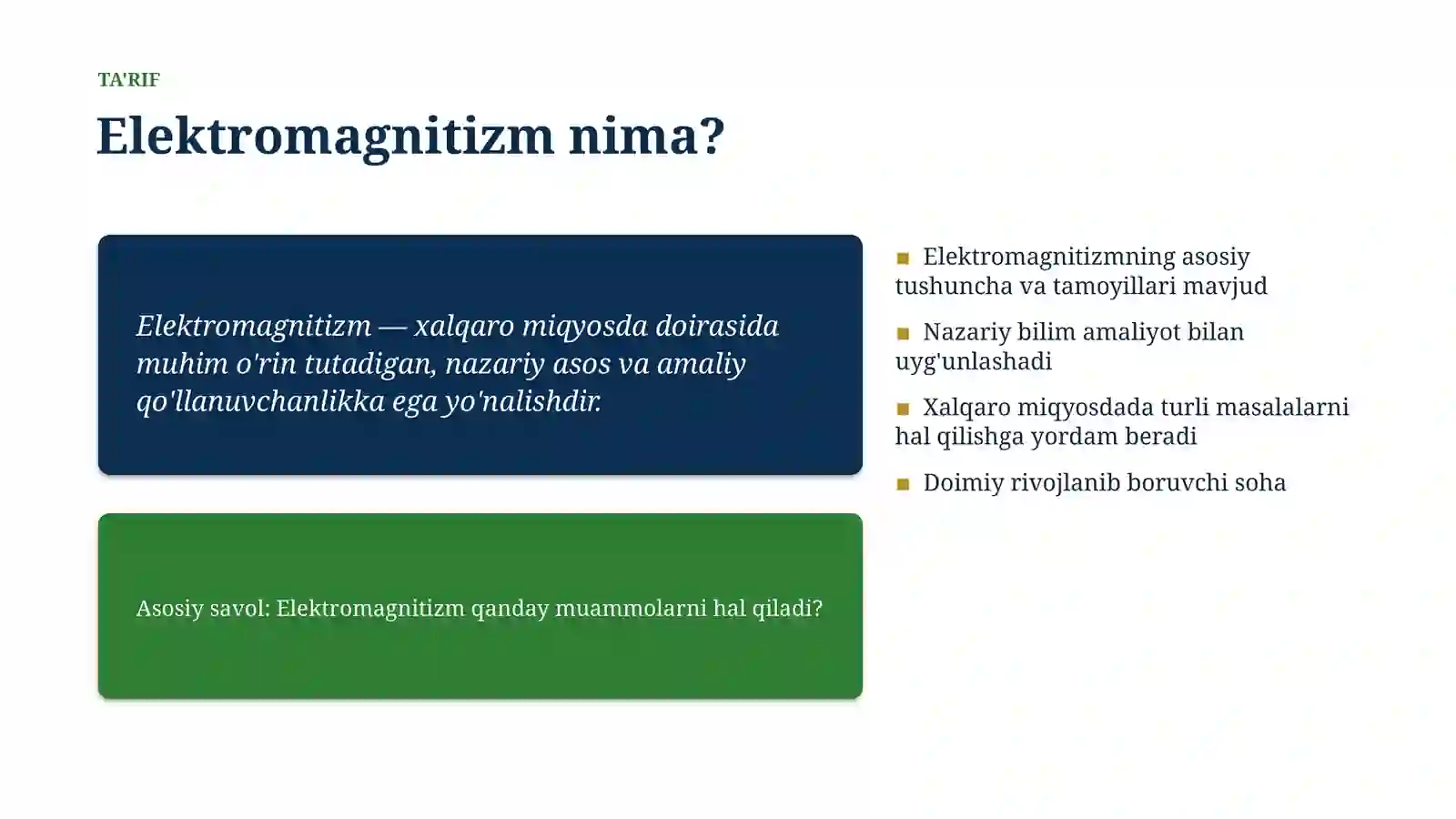 Elektromagnitizm 4
