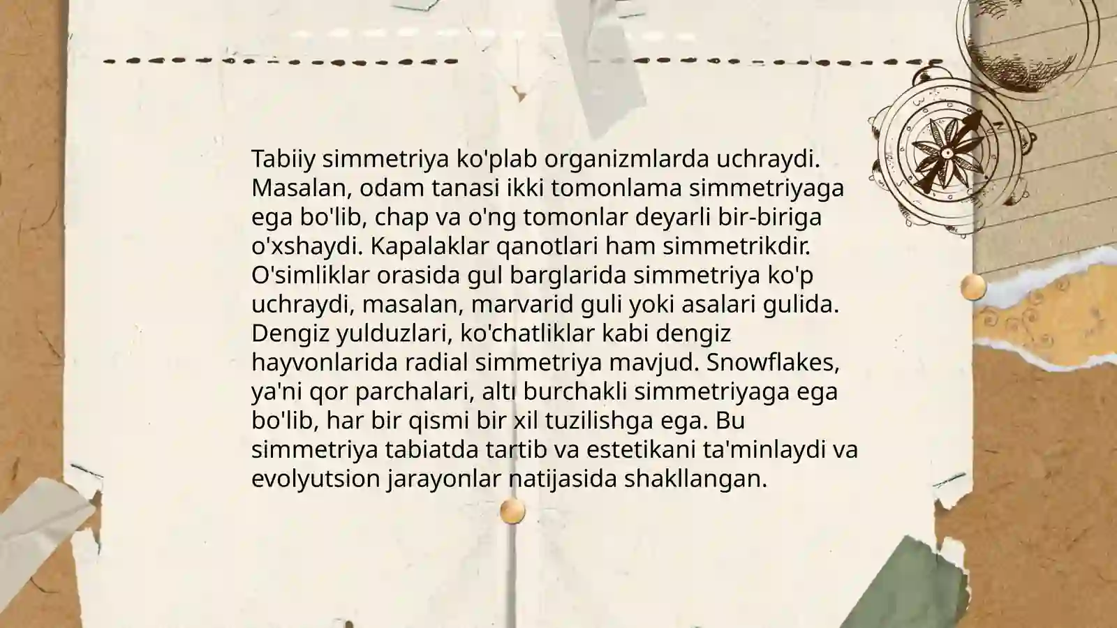 Simmetriya haqida ma'lumot 4
