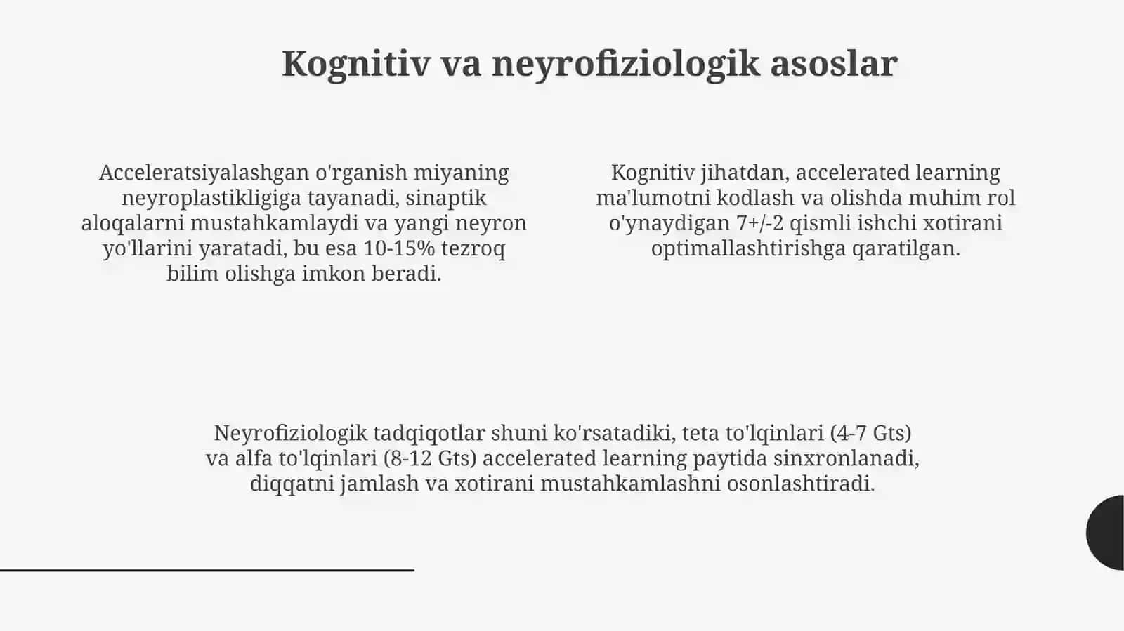Oʻqitishni jadallashtirish texnologiyasi 4