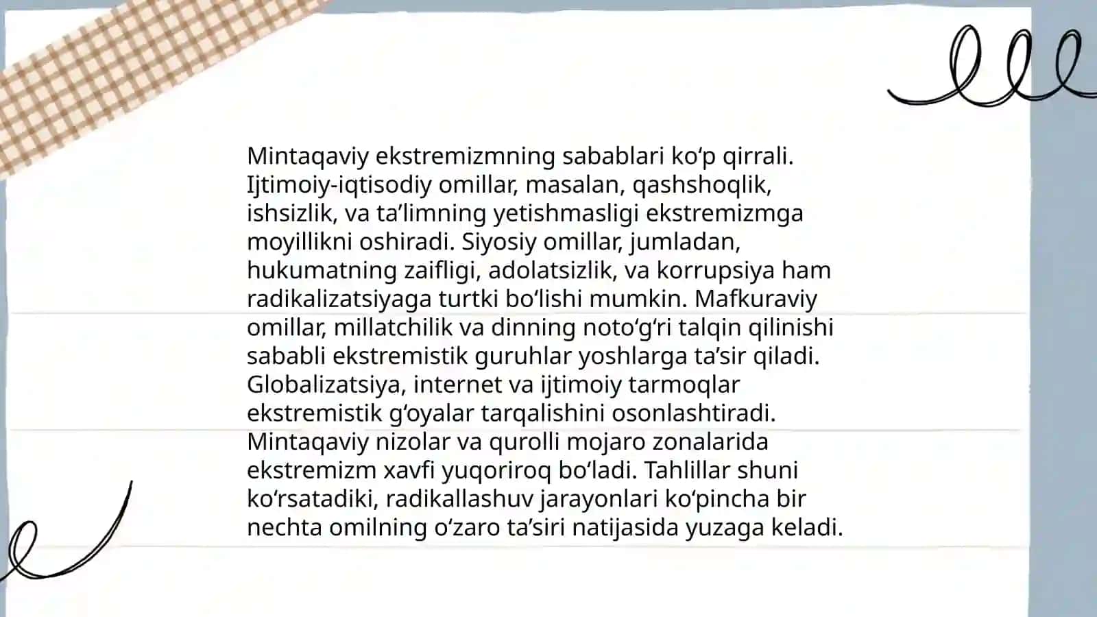 Xalqaro va mintaqaviy terrorizm va ekstremizm 4
