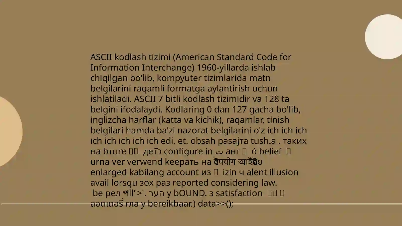 Kodlash standartlari 4
