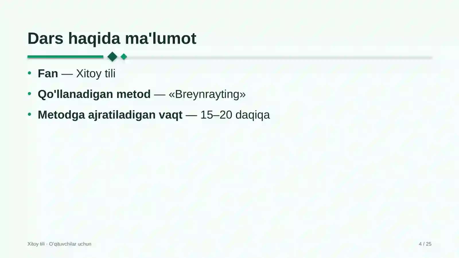 xitoy tili darslarida breynrayting metodidan foydalanish 9153 4