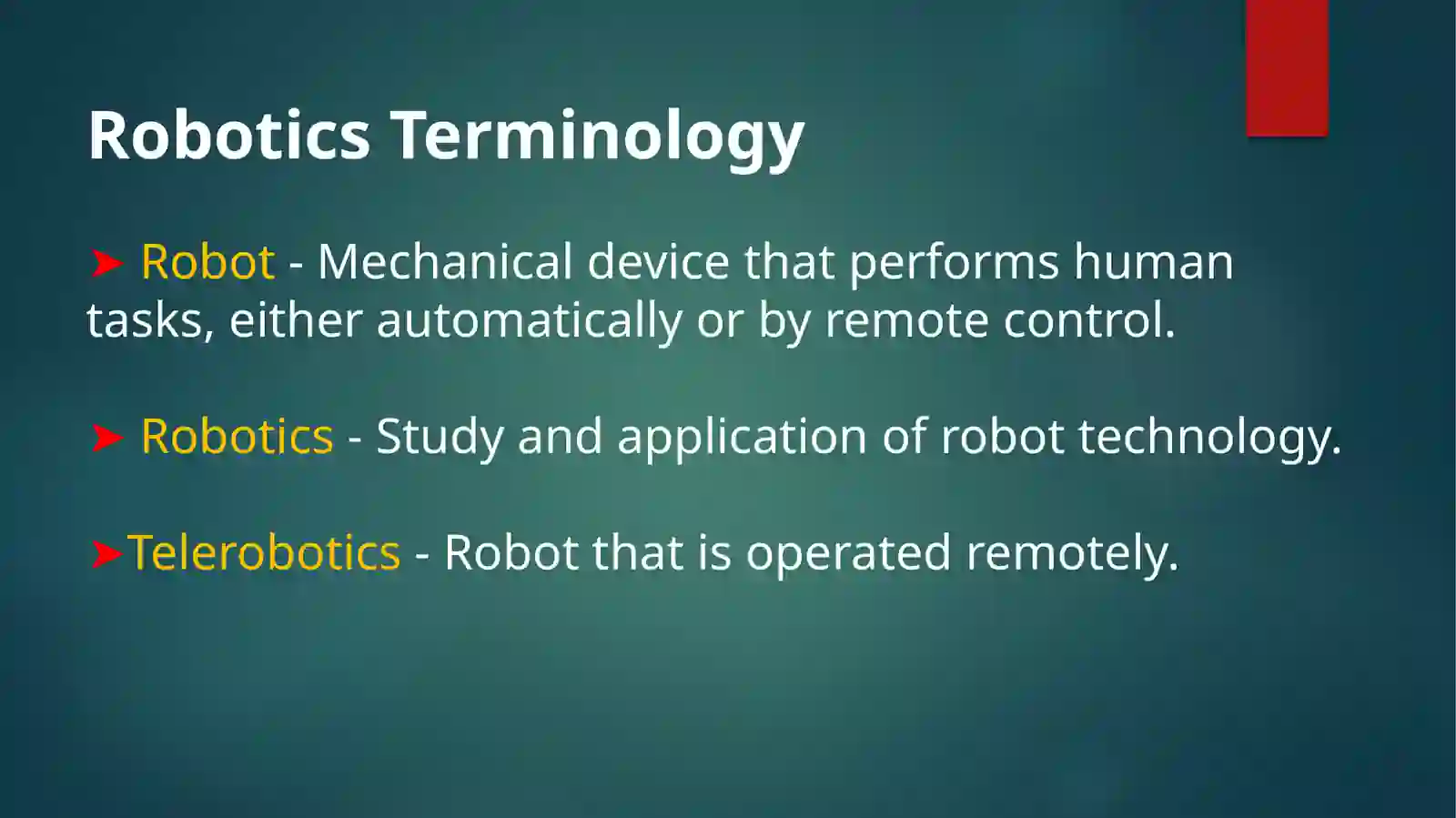 Robotics 4