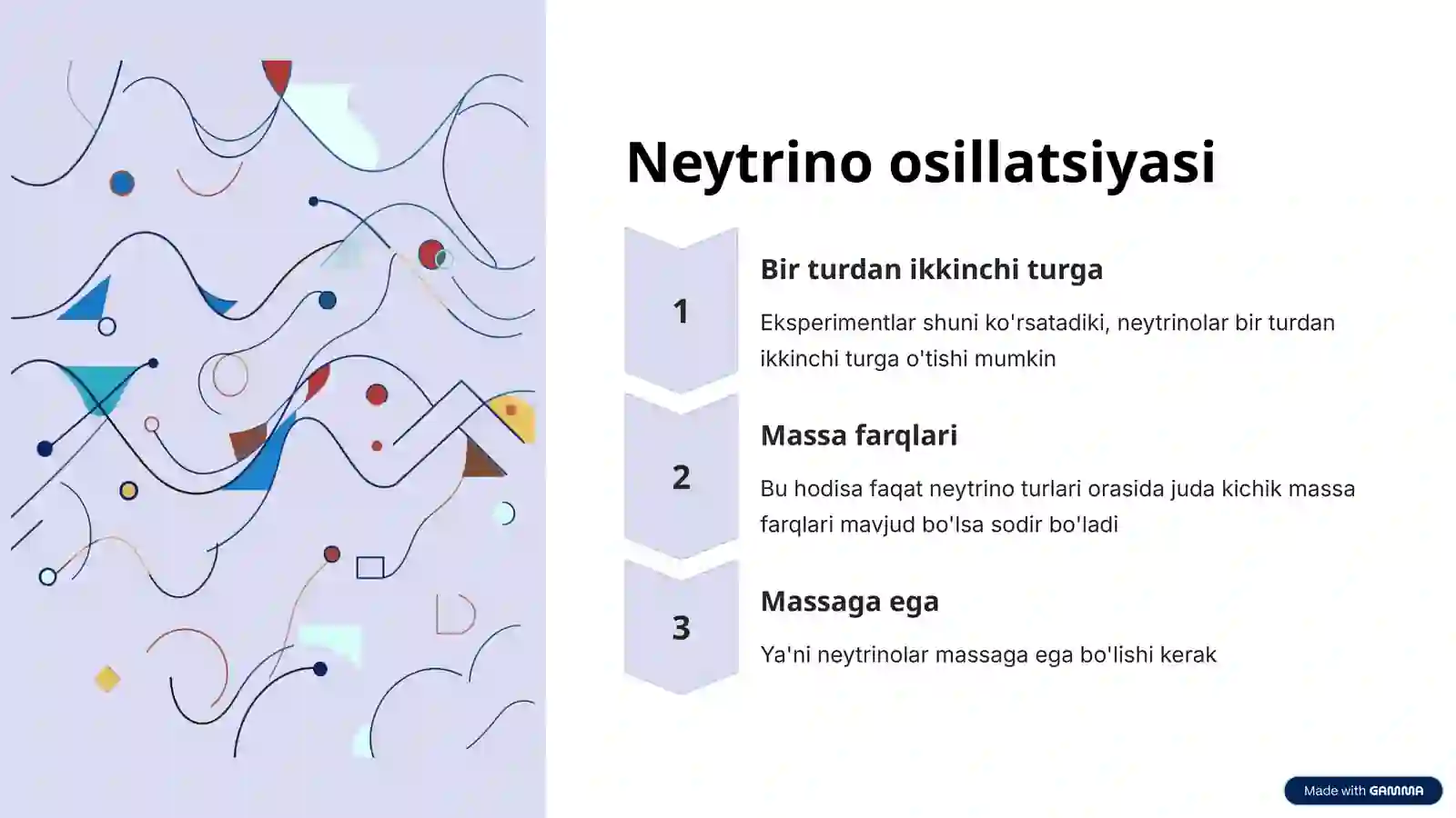 Neytrinolar va Myuonlarning Modda bilan o’zaro ta’siri 4