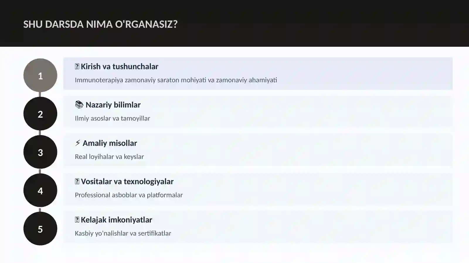 Immunoterapiya zamonaviy saraton 4