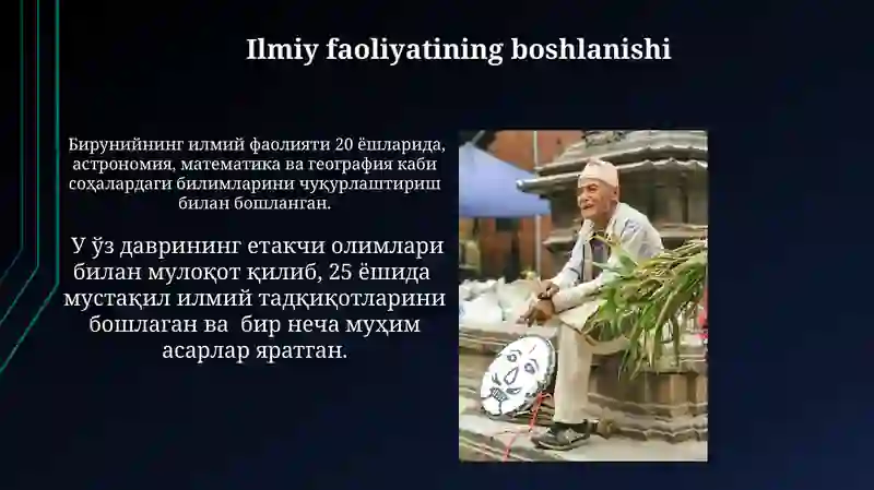 Abu Rayhon Beruniy hayoti 4