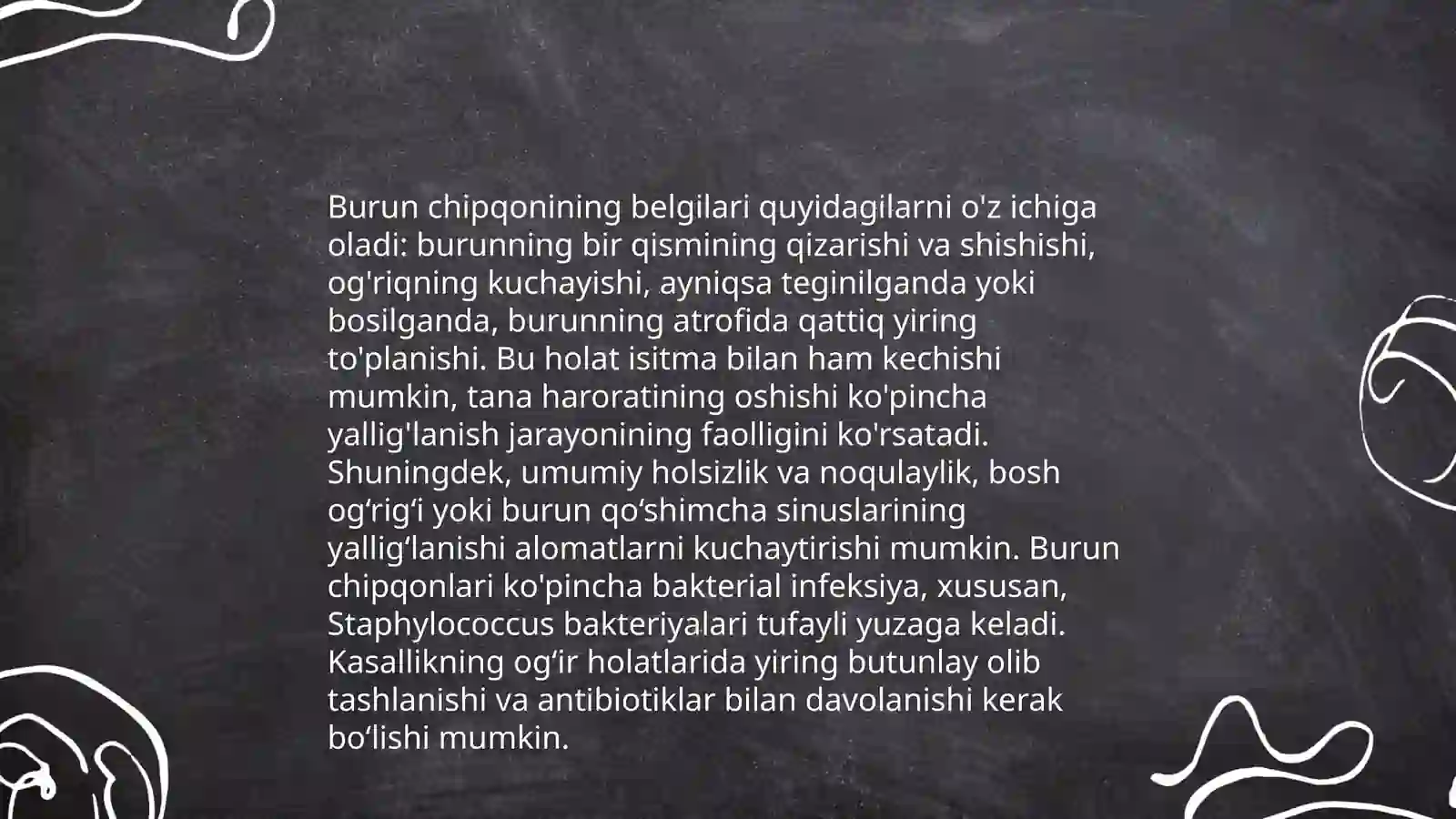 Burun chipqoni 4