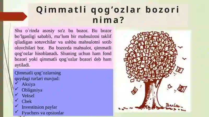 Banklarning qimmatliq o'g'ozlari maxsus vositalar bilan operatsiyalarning huquqiy asoslari 4