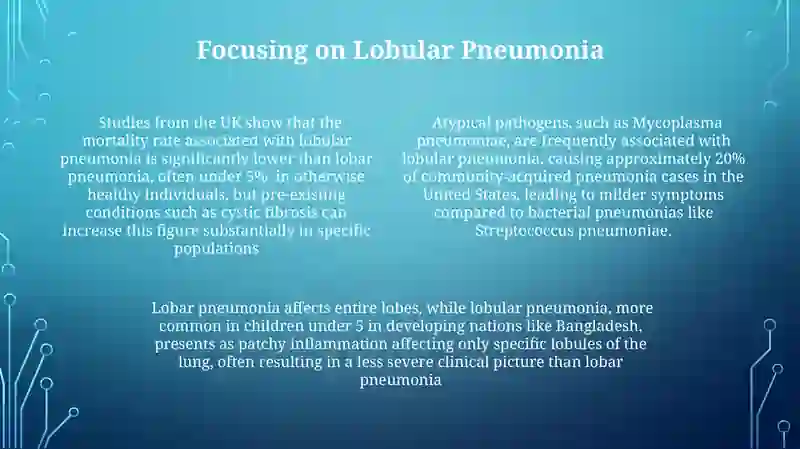 Lobular pneumonia 4