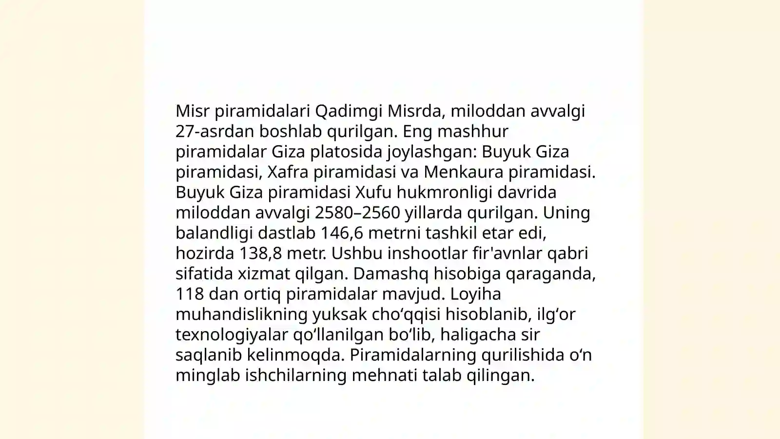 Misr madaniyati 4