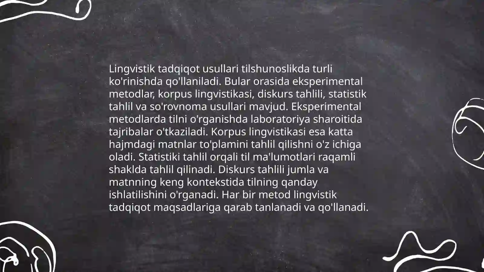 Tilshunoslik metodlari 4