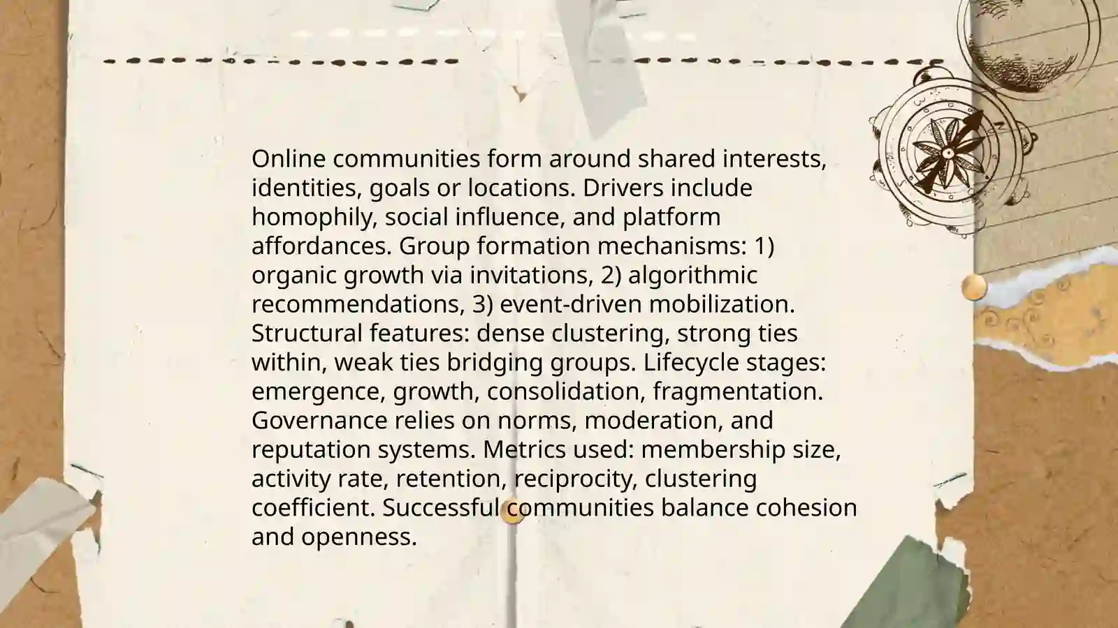 Social networks 4