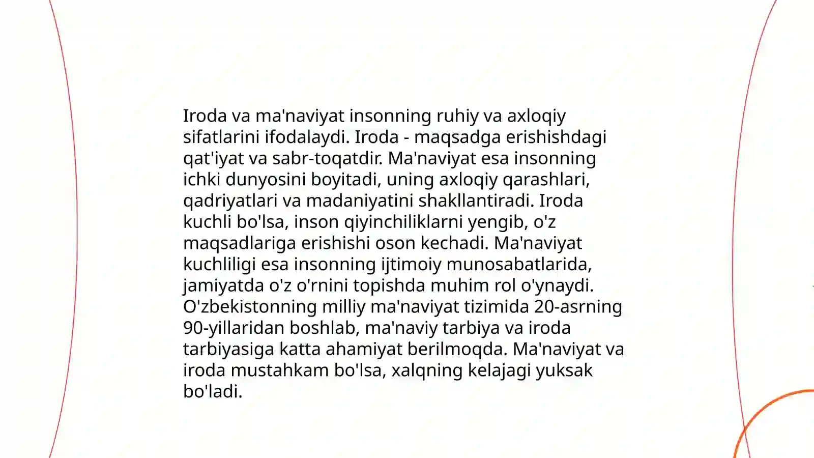 Iroda va Ong 4