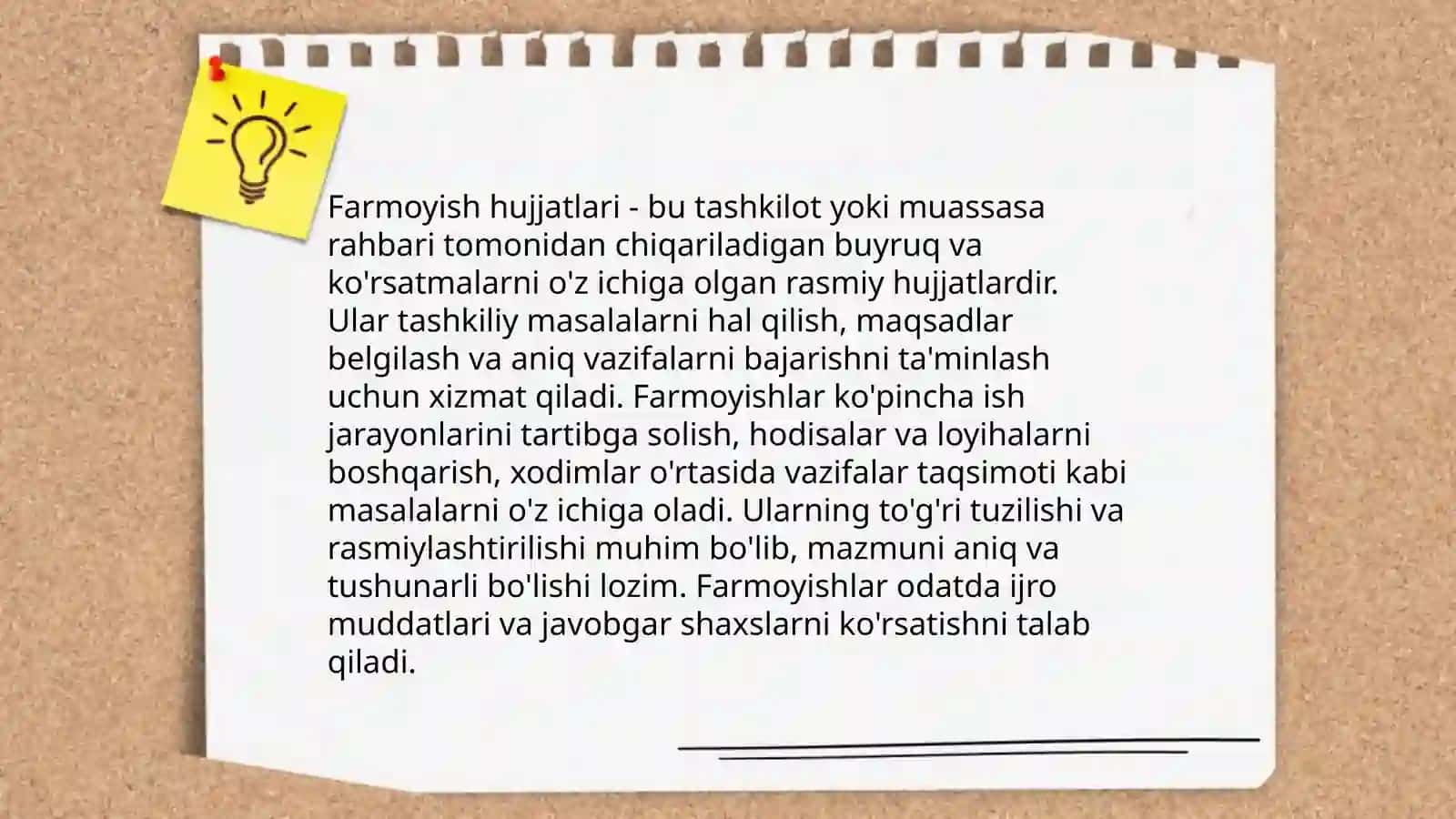 Boshqaruv hujjatlari 4