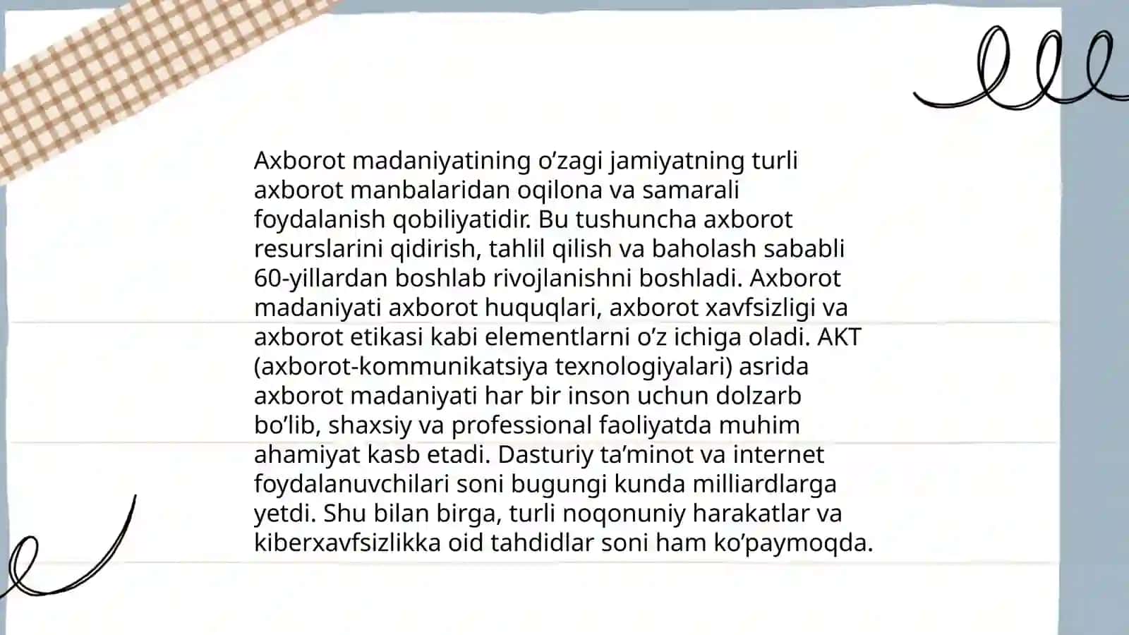 Mediasavodxonlik va axborot madaniyat fanining tarixiy evolyutsiyasi 4