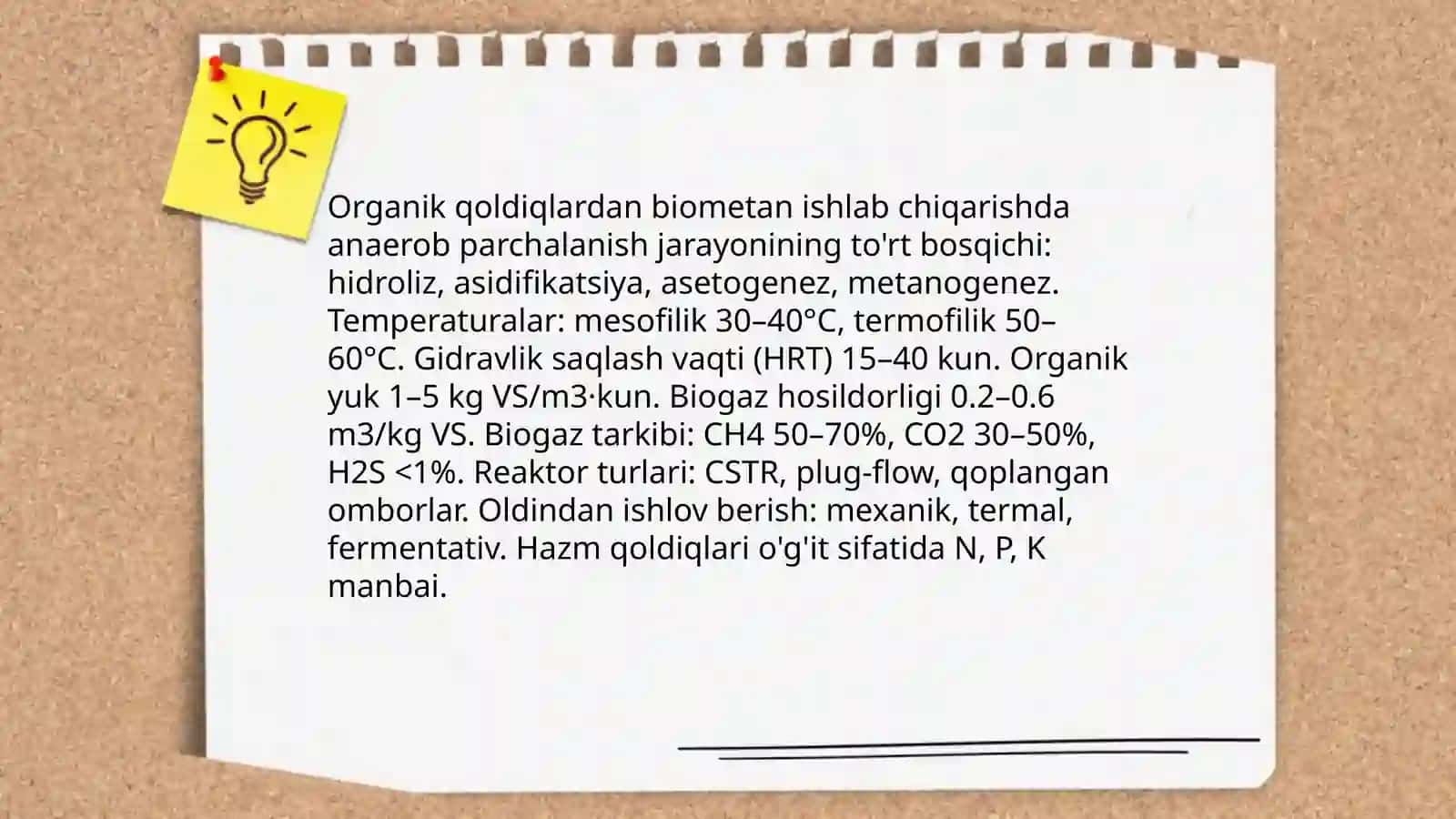 Oziq ovqat maxsulotlari ishlab chiqarish korxonalari qoldiq maxsulotlarini qayta ishlash va oqova suvlarni tozalash 4