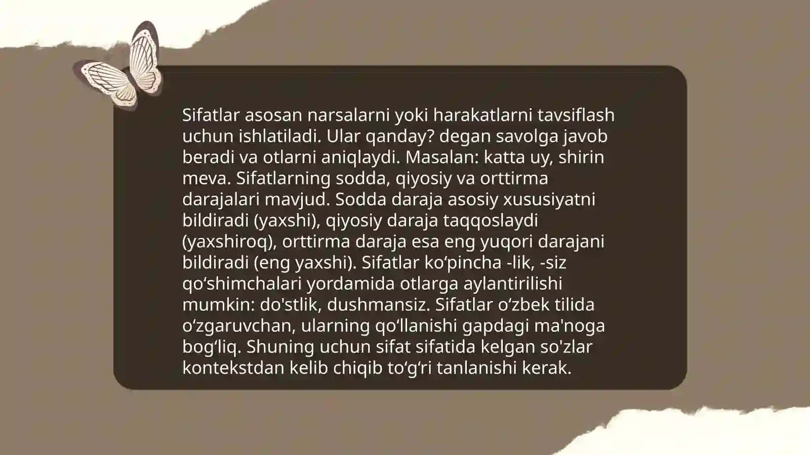 Soʻz turkumlarini oʻrganishda hosil qilinadigan orfografik bilimlar 4
