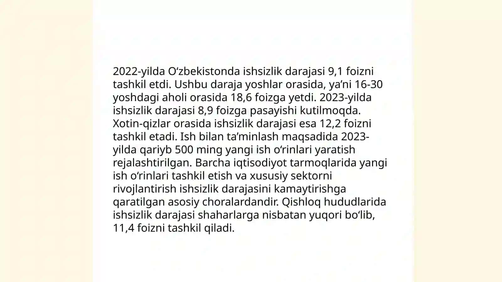 Mehnat kelishmovchiliklari statistikasi 4