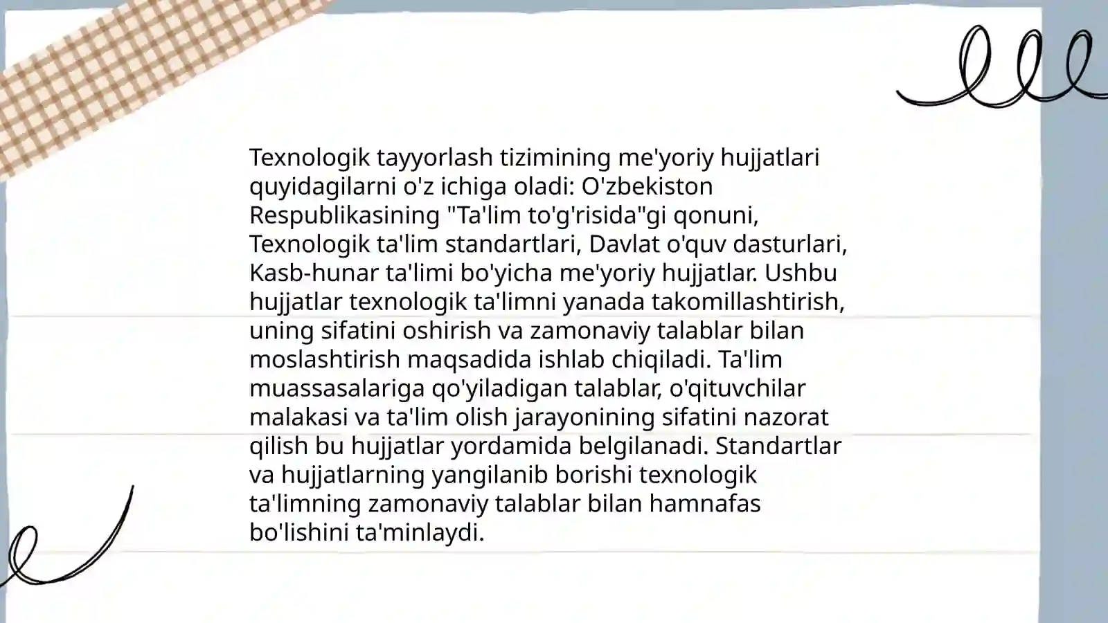 Ishlab chiqarishni texnologik tayyorlashning asoslari 4
