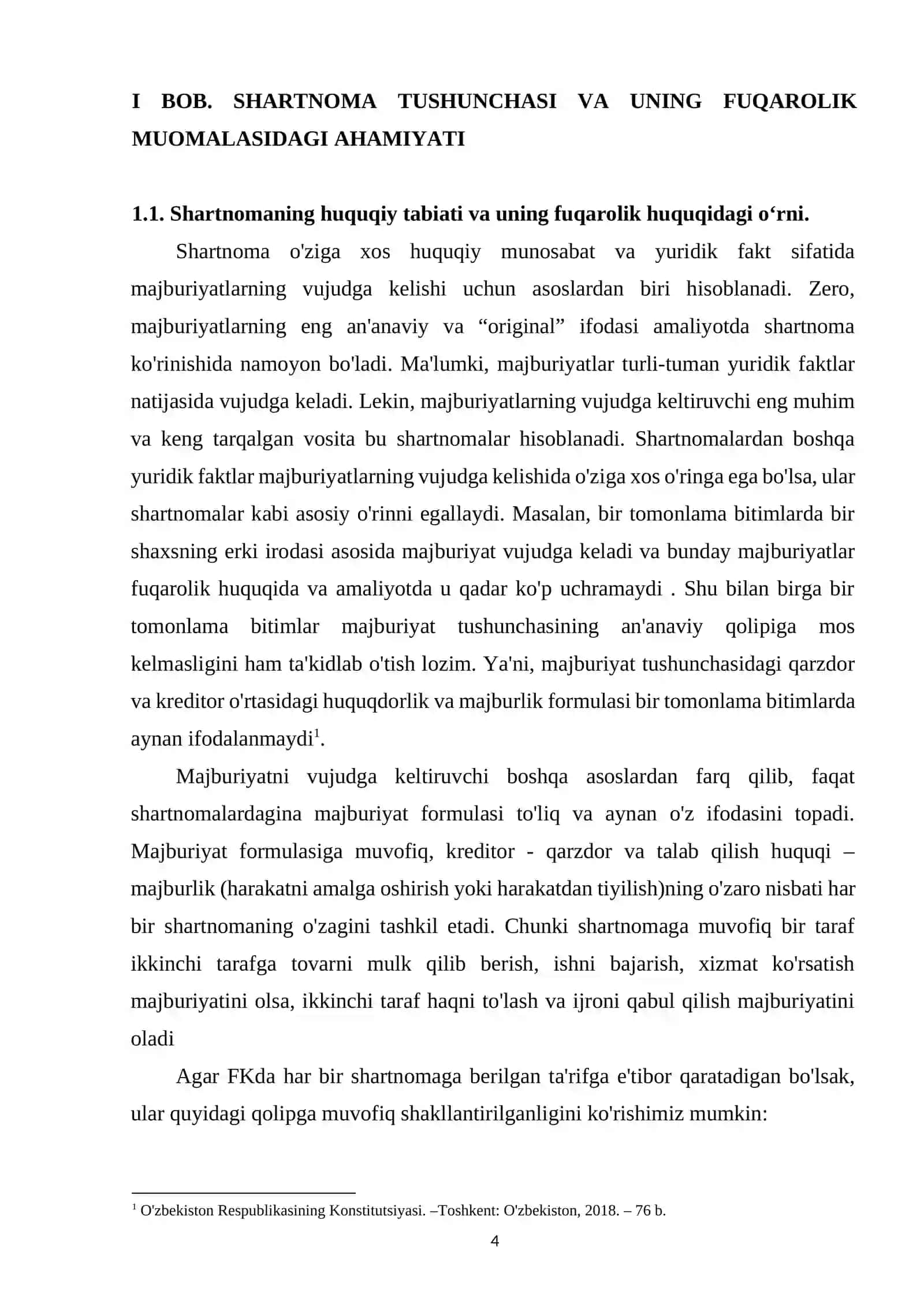 SHARTNOMANI O'ZGARTIRISH VA BEKOR QILISHNING FUQAROLIK-HUQUQIY HUSUSIYATLARI 4