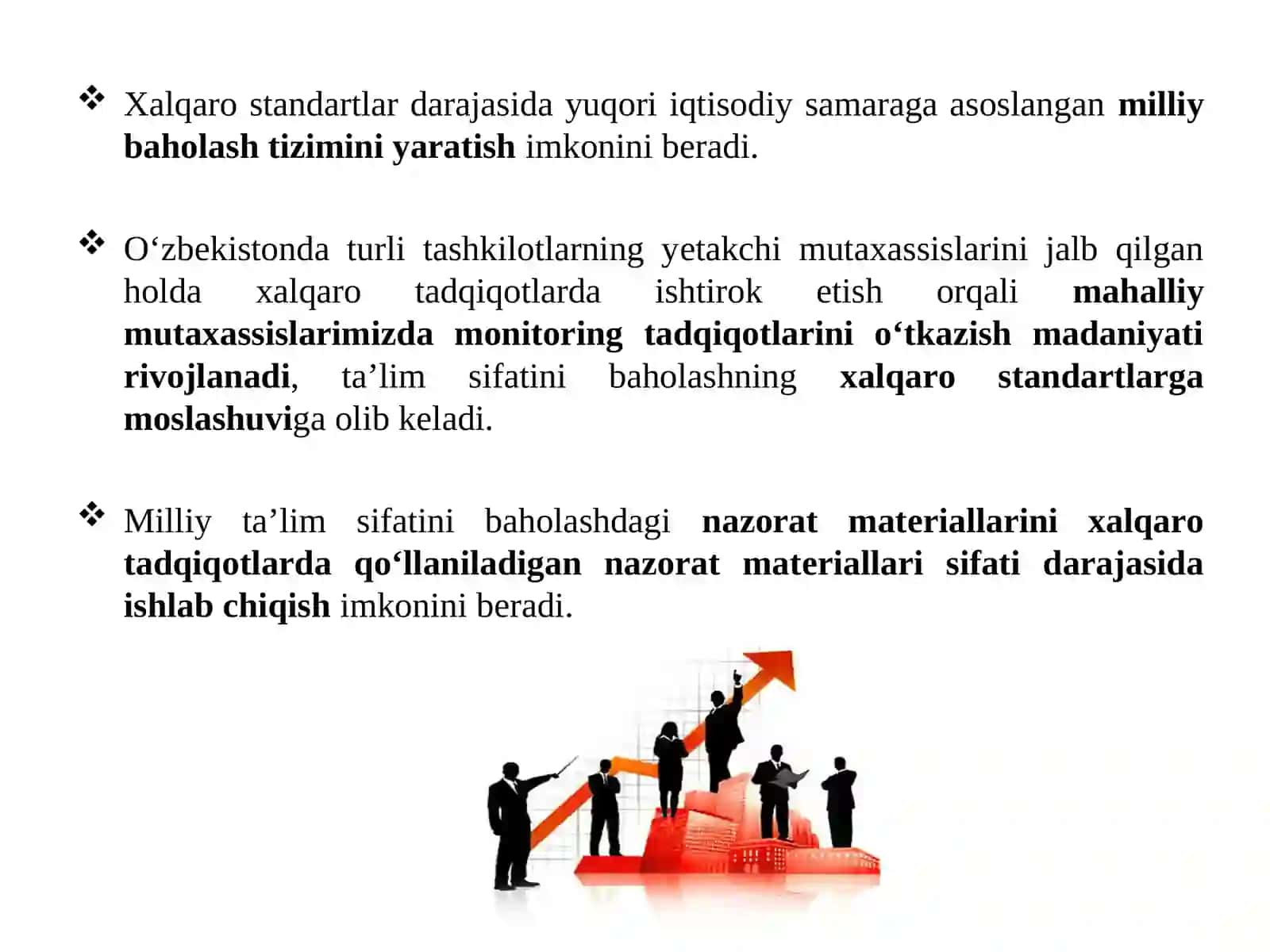 Xalqaro baholash dasturlarining ahamiyati 4