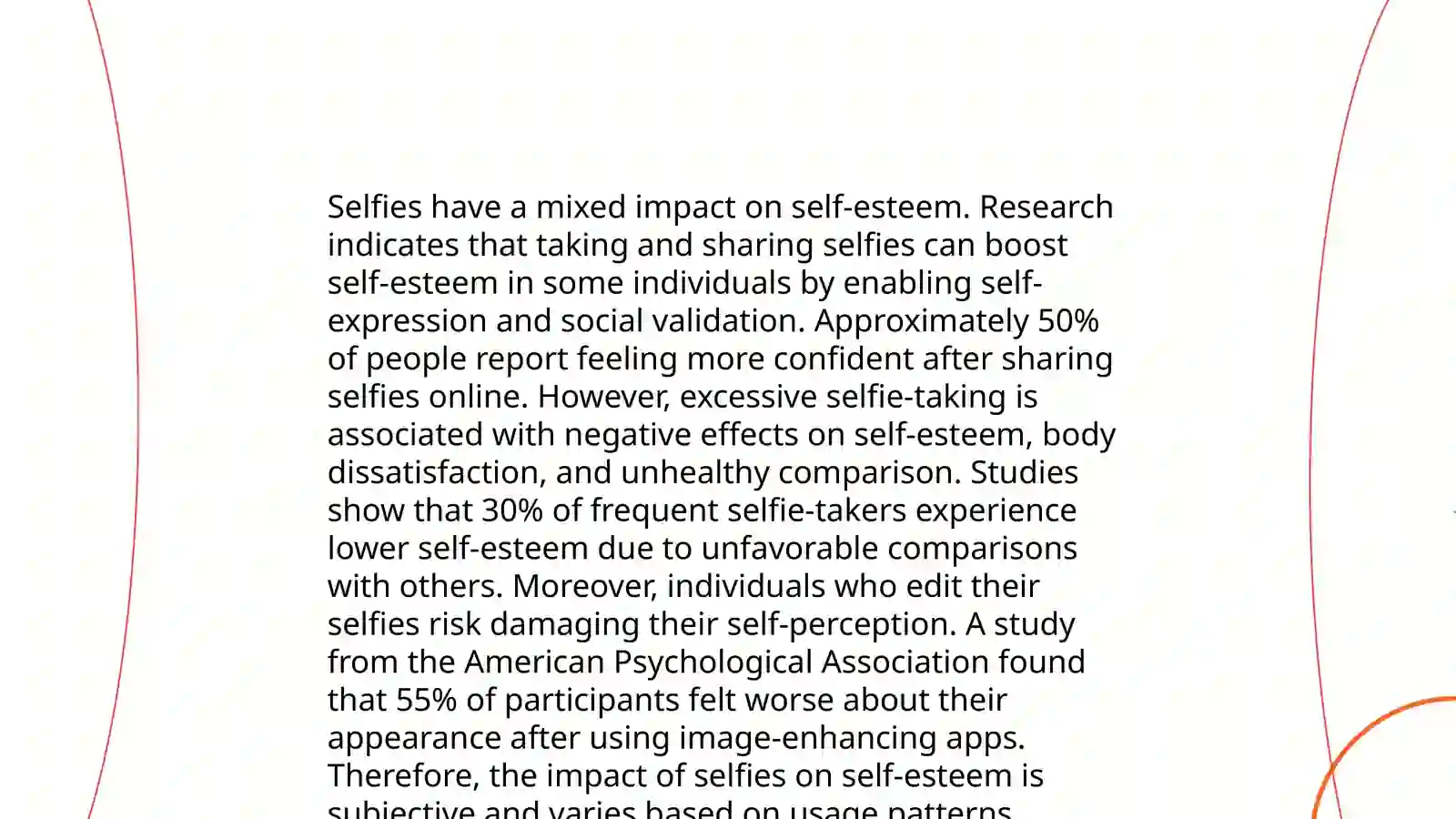 The selfie 4