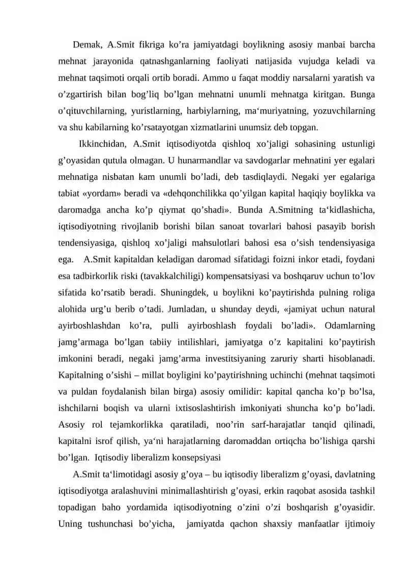 Muqobil iqtisodiy g`oyalarning tarixiy paydo bo`lishining shart sharoitlari. 4