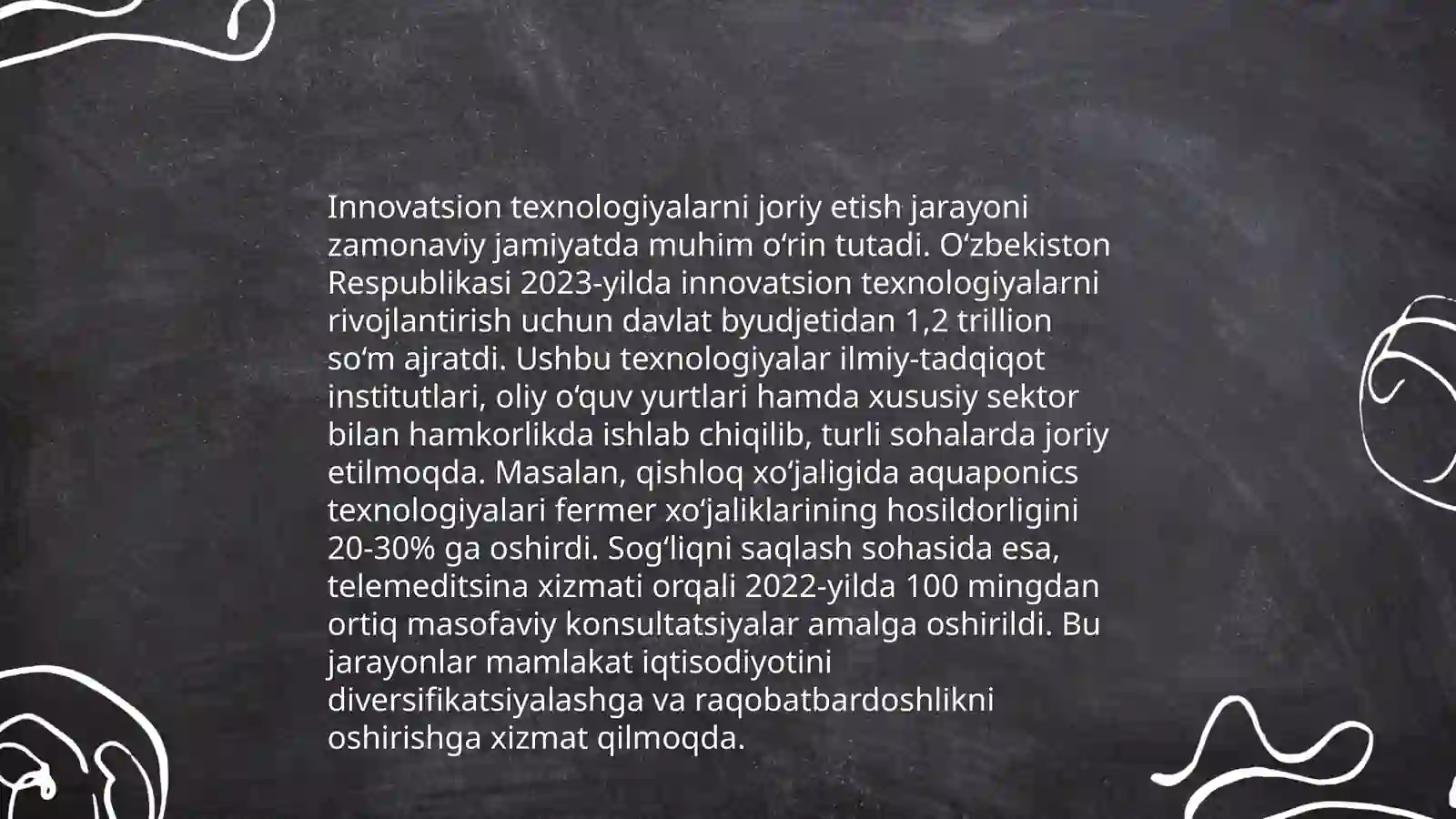 Ilmiy tadqiqotlarning joriy etilish samarasi 4