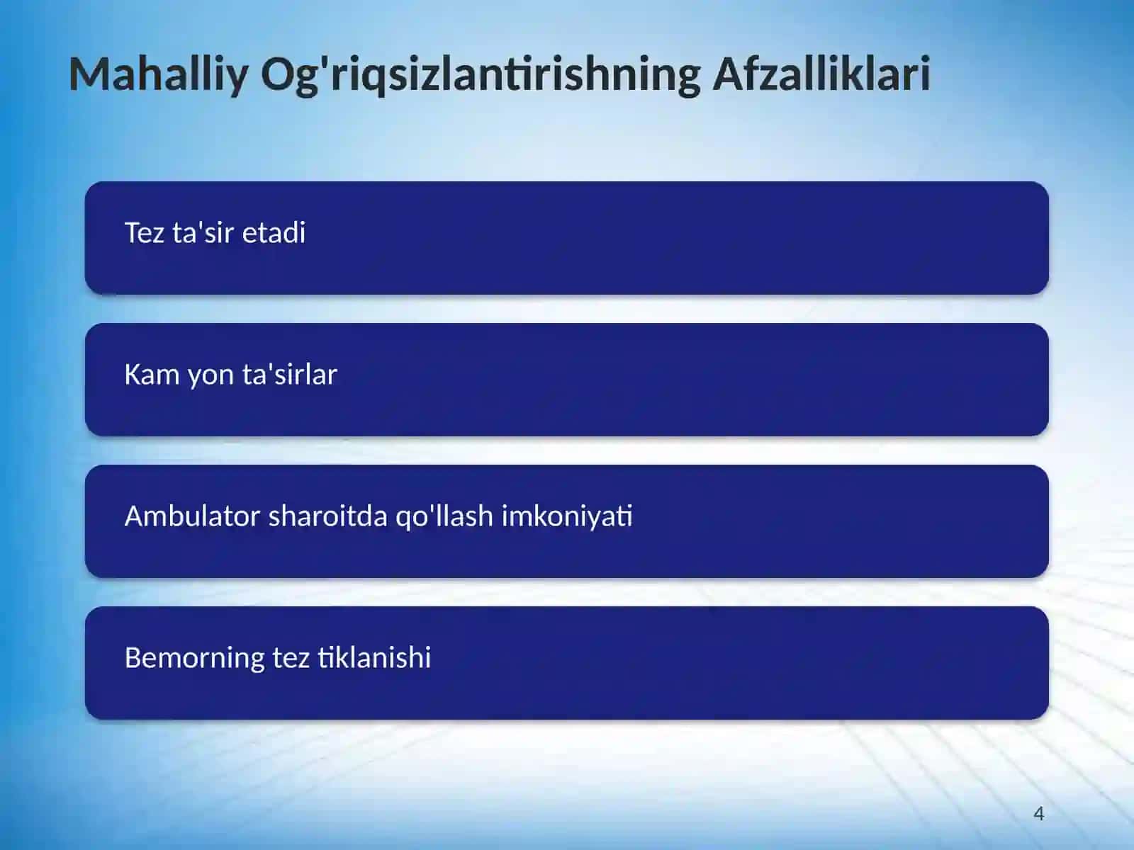 Og'riqsizlantirishning Zamonaviy Usullari: Innovatsiyalar va Imkoniyatlar 4